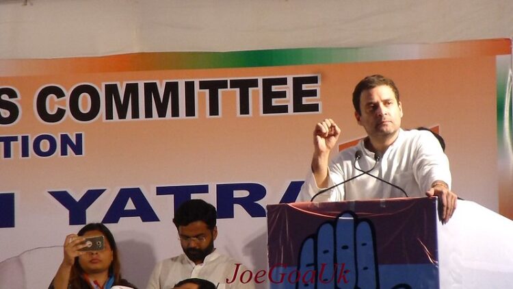 Rahul Gandhi in Goa