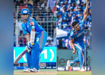 finally Arjun Tendulkar has an IPL wicket