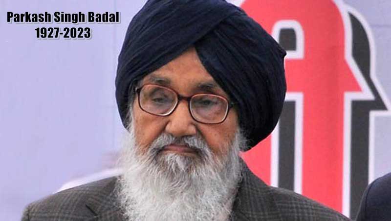 Parkash Singh Badal passes away at 95